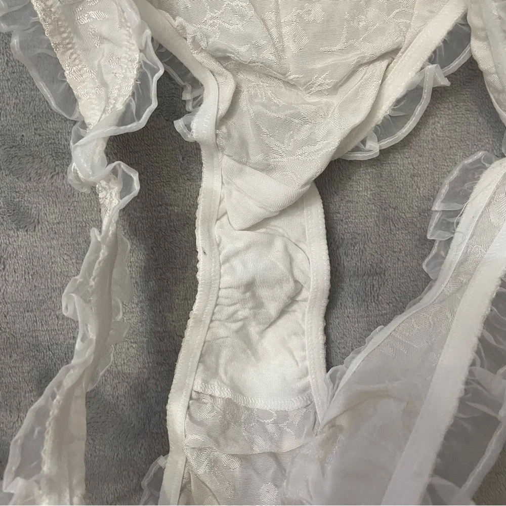 New! For love and lemons bride panty white 24555